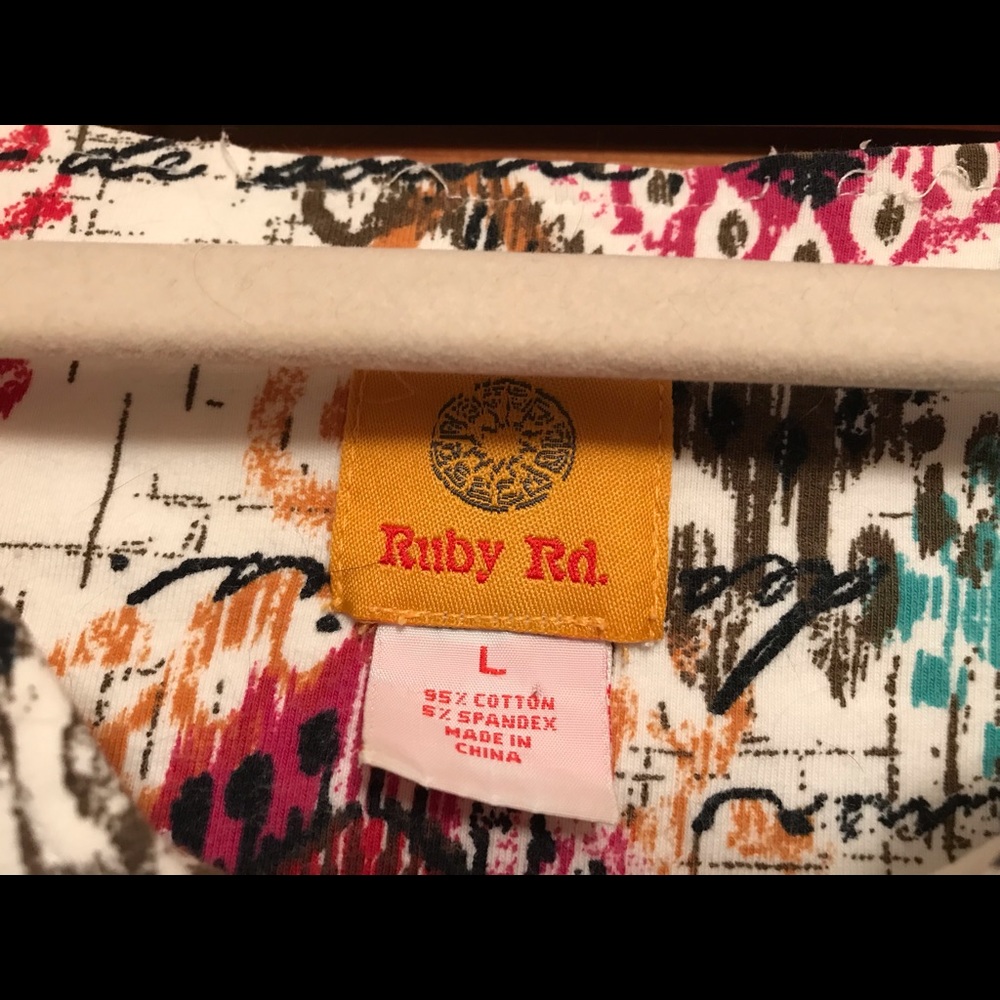 Ruby Rd shirt - Picture 3 of 4